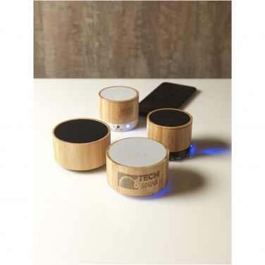 Logo trade mainostuote kuva: Cosmos Bluetooth® -kaiutin, bambua