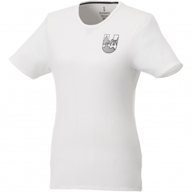 Logotrade mainostuote tuotekuva: Balfour short sleeve women's organic t-shirt
