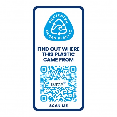 Logo trade mainoslahjat tuotekuva: H2O Active® Eco Base 650 ml -urheilujuomapullo läppäkannella