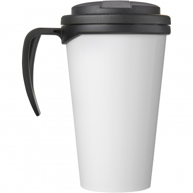 Logo trade mainoslahjat tuotekuva: Brite-Americano® Grande 350 ml muki, läikyttämätön kansi