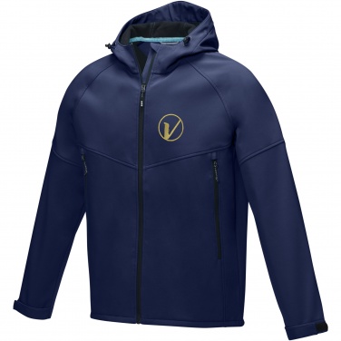 Logo trade mainostuotet tuotekuva: Coltan-softshell-takki miehille, GRS-kierrätetty