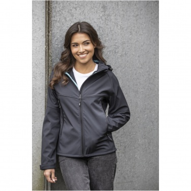 Logo trade mainostuotet tuotekuva: Coltan-softshell-takki naisille, GRS-kierrätetty