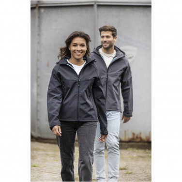 Logo trade mainostuotet tuotekuva: Coltan-softshell-takki naisille, GRS-kierrätetty