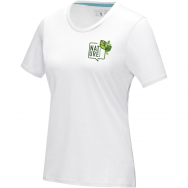 Logo trade liikelahjat mainoslahjat kuva: Azurite short sleeve women’s organic t-shirt