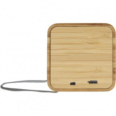 Logotrade liikelahjat kuva: Arcana Bluetooth® -kaiutin, bambua