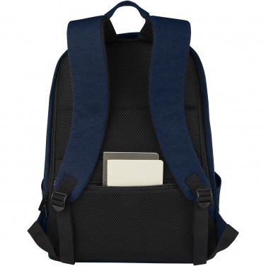 Logotrade liikelahjat kuva: Joey 15,6" GRS-kierrätetystä kankaasta valmistettu varkaudenestoreppu kannettavalle 18 l