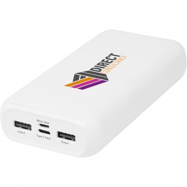 Logo trade mainoslahjat ja liikelahjat kuva: Electro 20 000 mAh:n varavirtalähde kierrätetystä muovista 