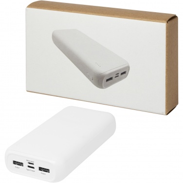 Logotrade liikelahja mainoslahja kuva: Electro 20 000 mAh:n varavirtalähde kierrätetystä muovista 