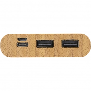 Logotrade mainoslahja ja liikelahja kuva: Tulda-varavirtalähde, 10,000 mAh, bambua
