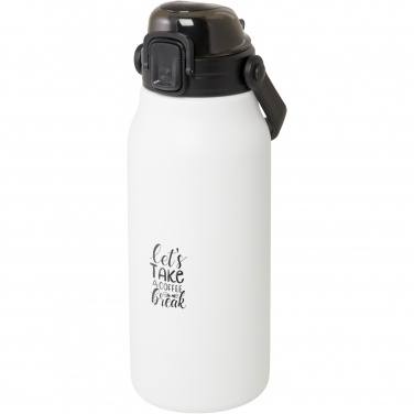 Logotrade mainostuote tuotekuva: Giganto 1 600 ml:n RCS-sertifioidusta kierrätetystä ruostumattomasta teräksestä valmistettu kuparityhjiöeristetty pullo