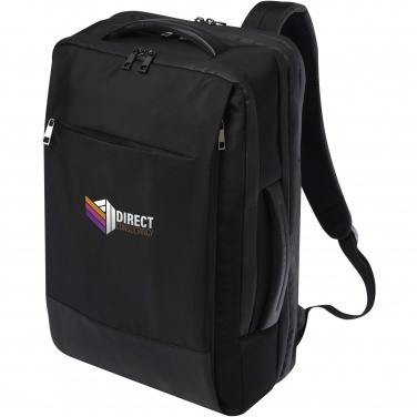 Logo trade liikelahja kuva: Expedition Pro 17 tuuman GRS-kierrätetystä materiaalista valmistettu laajennettava reppu kannettavalle, 35 l