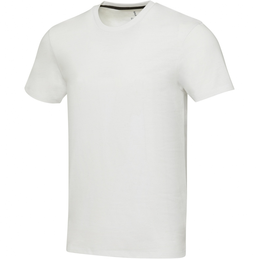 Logo trade mainostuote kuva: Avalite lyhythihainen t-paita, unisex t-paita kierrätetystä materiaalista Aware™ alkuperä QR-koodi