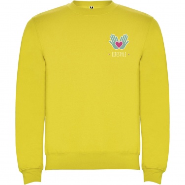 Logo trade liikelahjat mainoslahjat kuva: Clasica unisex-svetari pyöreällä kaula-aukolla