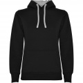 Urban naisten huppari, Tasainen musta / Marl Grey