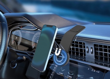 Logotrade liikelahja tuotekuva: DriveGrip RCS muovinen magneettinen puhelinpidike autoon