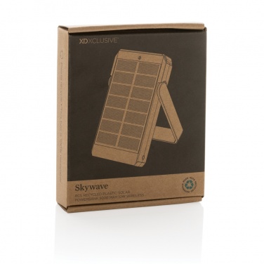 Logotrade mainoslahjat kuva: Skywave RCS 5000mAh 10W aurinkovirtapankki RCS muovista