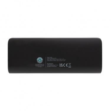 Logo trade liikelahjat mainoslahjat kuva: FlashCharge 20000mAh pikalatausvirtapankki RCS muovista