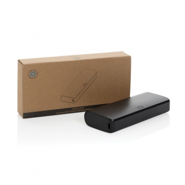 Logo trade mainoslahjat ja liikelahjat kuva: FlashCharge 20000mAh pikalatausvirtapankki RCS muovista
