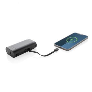 Logotrade mainoslahja ja liikelahja kuva: CycleCell 10.000 mah irrotettava varavirtalähde