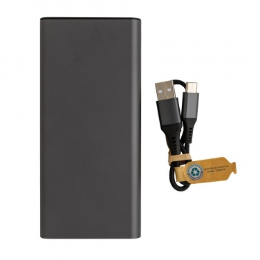 Logo trade liikelahja mainoslahja tuotekuva: Terra RCS alumiininen 20w 20000mAh varavirtalähde