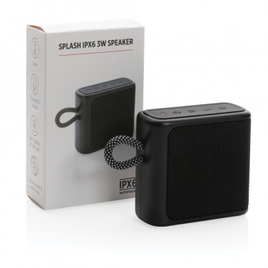 Logotrade mainostuote tuotekuva: Splash IPX6 3W kaiutin