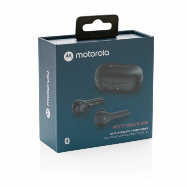 Logotrade liikelahja tuotekuva: Motorola IPX5 TWS MOTO kuulokkeet 85