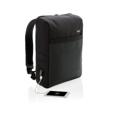 Logotrade liikelahja tuotekuva: RFID&USB 15"-turvareppu