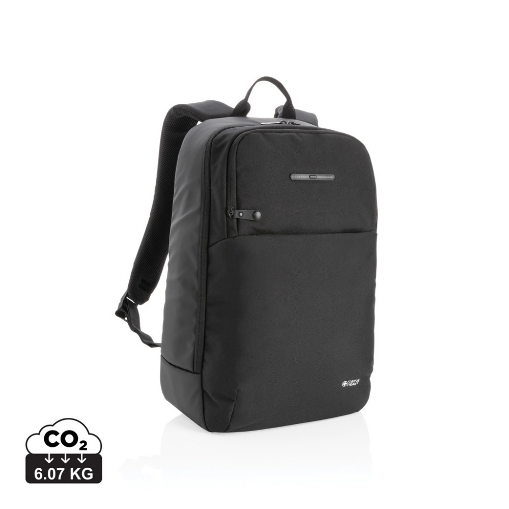 Logotrade liikelahja mainoslahja kuva: Swiss Peak reppu UV-C sterilointitaskulla