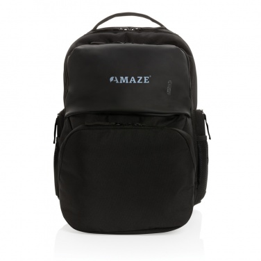 Logo trade liikelahja mainoslahja tuotekuva: Swiss Peak AWARE™ RPET 15.6" työmatkareppu