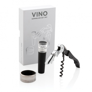 Logo trade liikelahja mainoslahja tuotekuva: Vino Sommelier setti 3kpl