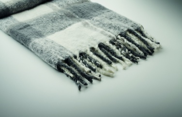 Logo trade liikelahjat tuotekuva: Ruudullinen mohairhuopa