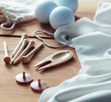 Logotrade mainostuotet kuva: Bambu golfsetti