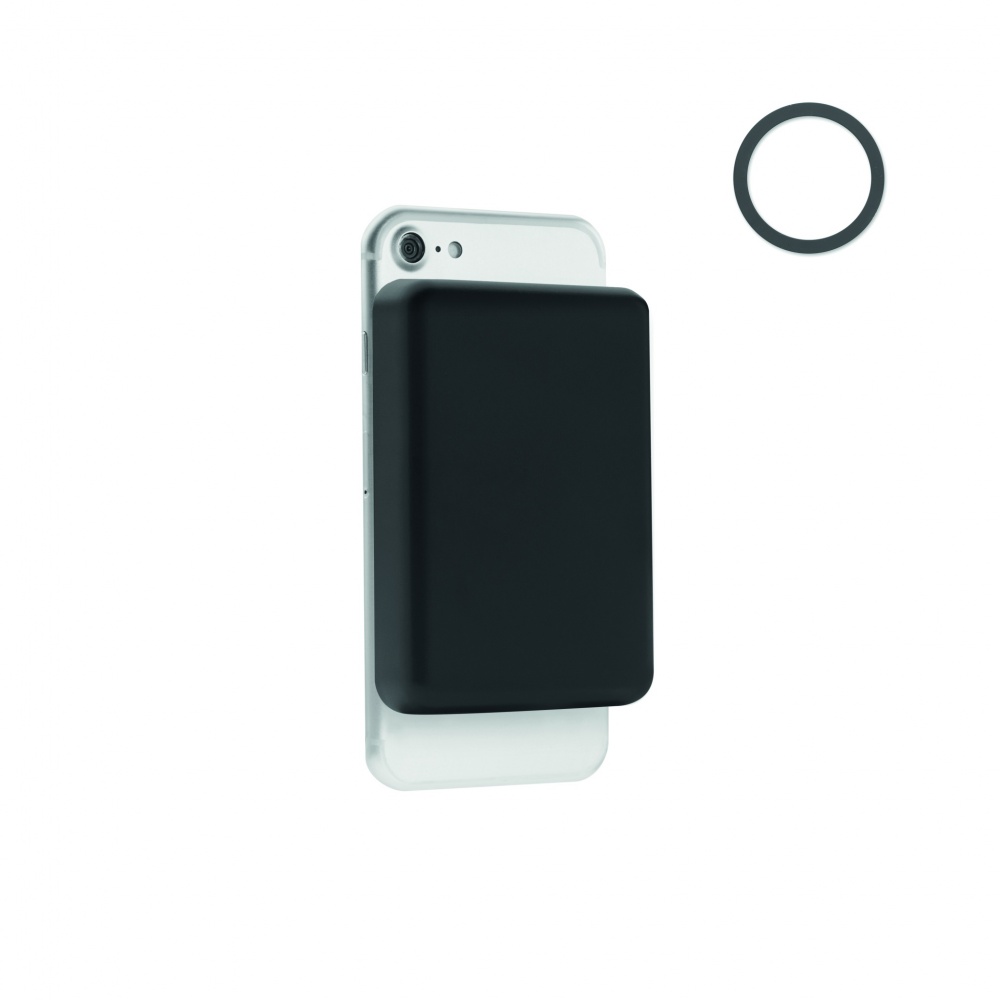 Logo trade mainoslahjat ja liikelahjat kuva: Magneettinen langaton laturi 15W, 5000 mAh