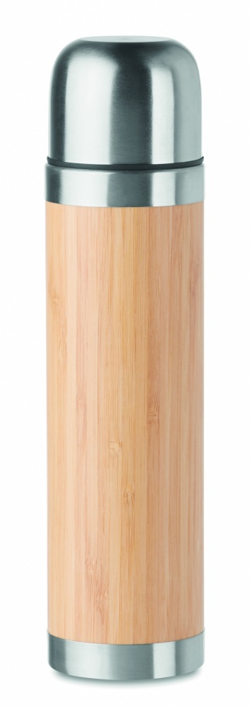 Logo trade mainostuote kuva: Bambu termospullo 400ml CHAN BAMBOO