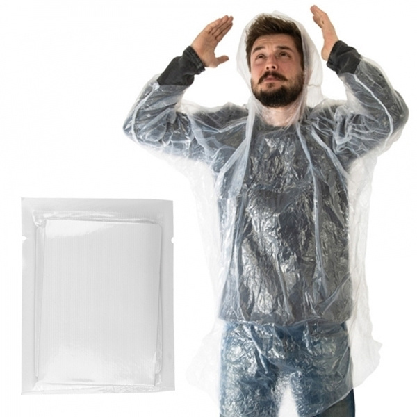 Logo trade liikelahja kuva: Sadeponcho GREAT FALLS