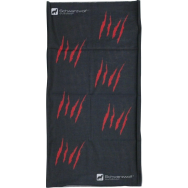 Logotrade liikelahjat kuva: Monikäyttöinen huivi BANDANA Schwarzwolf