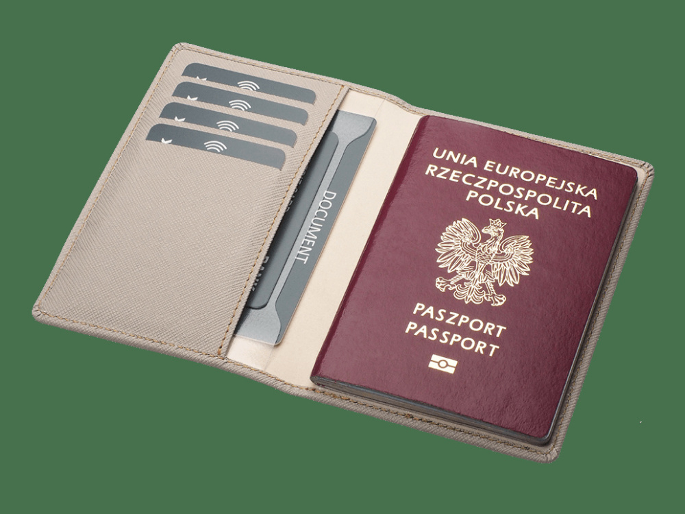Logo trade mainoslahja ja liikelahja tuotekuva: RFID passikotelo 1301113