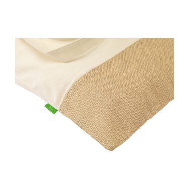 Logotrade liikelahjat mainoslahjat tuotekuva: Combi Organic Shopper (160 g/m²) pussi