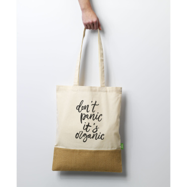 Logo trade mainostuote kuva: Combi Organic Shopper (160 g/m²) pussi