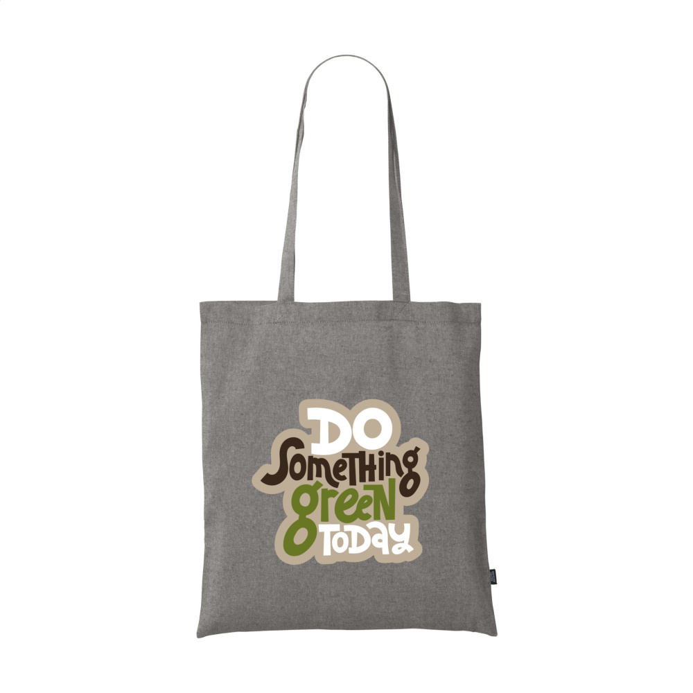 Logotrade mainostuotet kuva: GRS kierrätetty puuvilla Shopper (180 g/m²) pussi