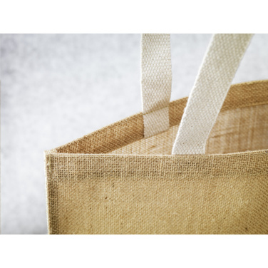 Logo trade liikelahja kuva: Madrid Jute Shopper laukku