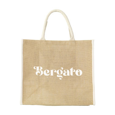 Logotrade mainoslahjat ja liikelahjat tuotekuva: Gerona Jute Shopper laukku