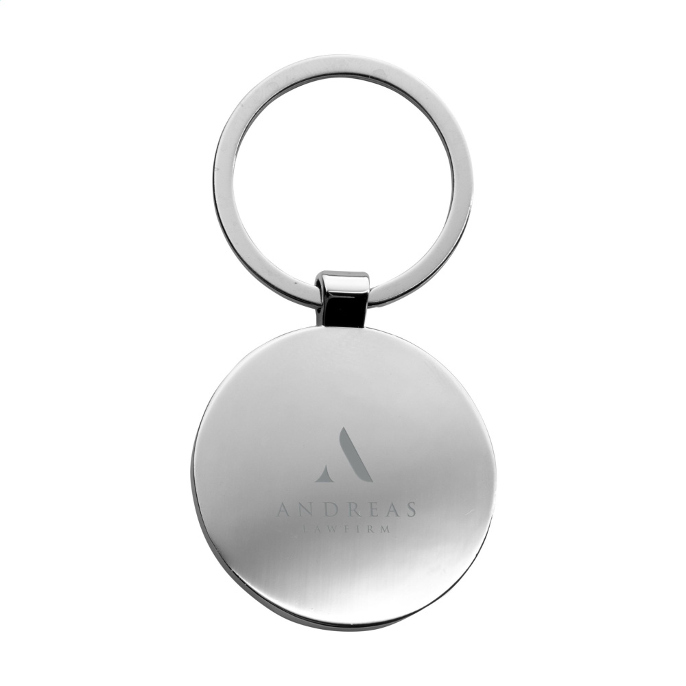 Logotrade liikelahja tuotekuva: Bamboo Key Circle avaimenperä
