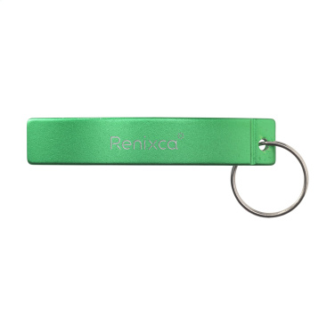 Logo trade liikelahja kuva: Alu Opener GRS kierrätetty avaimenperä