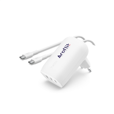 Logo trade mainostuotet tuotekuva: Belkin BoostCharge 3-porttinen seinälaturi