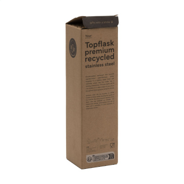 Logo trade mainoslahja kuva: Topflask Premium RCS kierrätetystä teräksestä valmistettu juomapullo