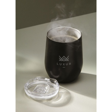 Logo trade mainoslahjat ja liikelahjat kuva: Huevo RCS Recycled Steel Cup 350 ml lämpökuppi