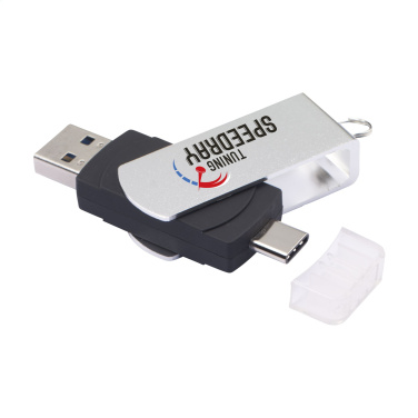 Logo trade mainostuotet tuotekuva: USB Dual Connect 3.0 - Type-C 32 Gt