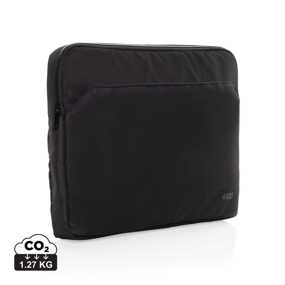 Logotrade liikelahja mainoslahja kuva: Swiss Peak Aware™ RPET Essential 15.6" Laptop sleeve