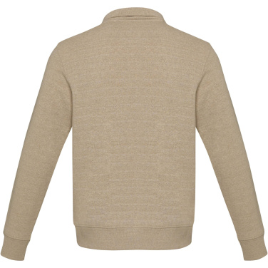 Logotrade mainostuotet kuva: Tin unisex Aware™-kierrätetty neljännesvetoketjullinen svetari